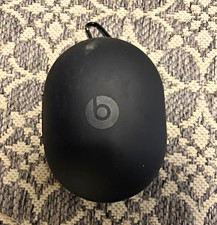 Beats by Dr. Dre Black Hard Clamshell Zipper Travel Case for Beats Earphones