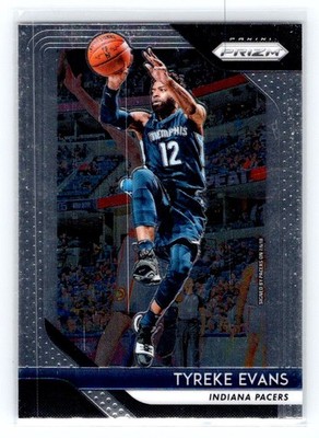 2018-19 Panini Prizm Basketball 94 Tyreke Evans - Indiana Pacers