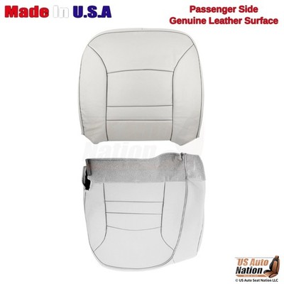 1998-2002 Fits Ford Crown Victoria Leatherette Passenger Side Cover Oxford White