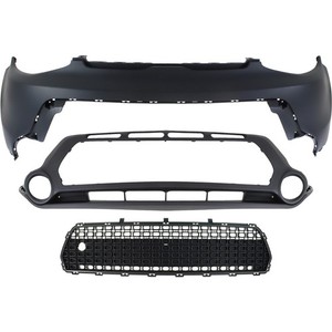 Evan-Fischer Rear Bumper Step Pad For Nissan Frontier – Black Upper Pad Replaces OE 85064EA600 - View #2