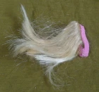 Vintage Barbie Doll - Vintage Barbie Family Blonde Hairpiece, Pink Headband