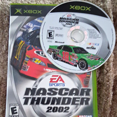 EA SPORTS NASCAR Thunder 2002 Xbox Racing Game E-Everyone 2002 NASCAR Thunder
