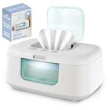 Jool Baby TinyBums Baby Wipe Warmer  Dispenser with LED Changing Light- Aqua