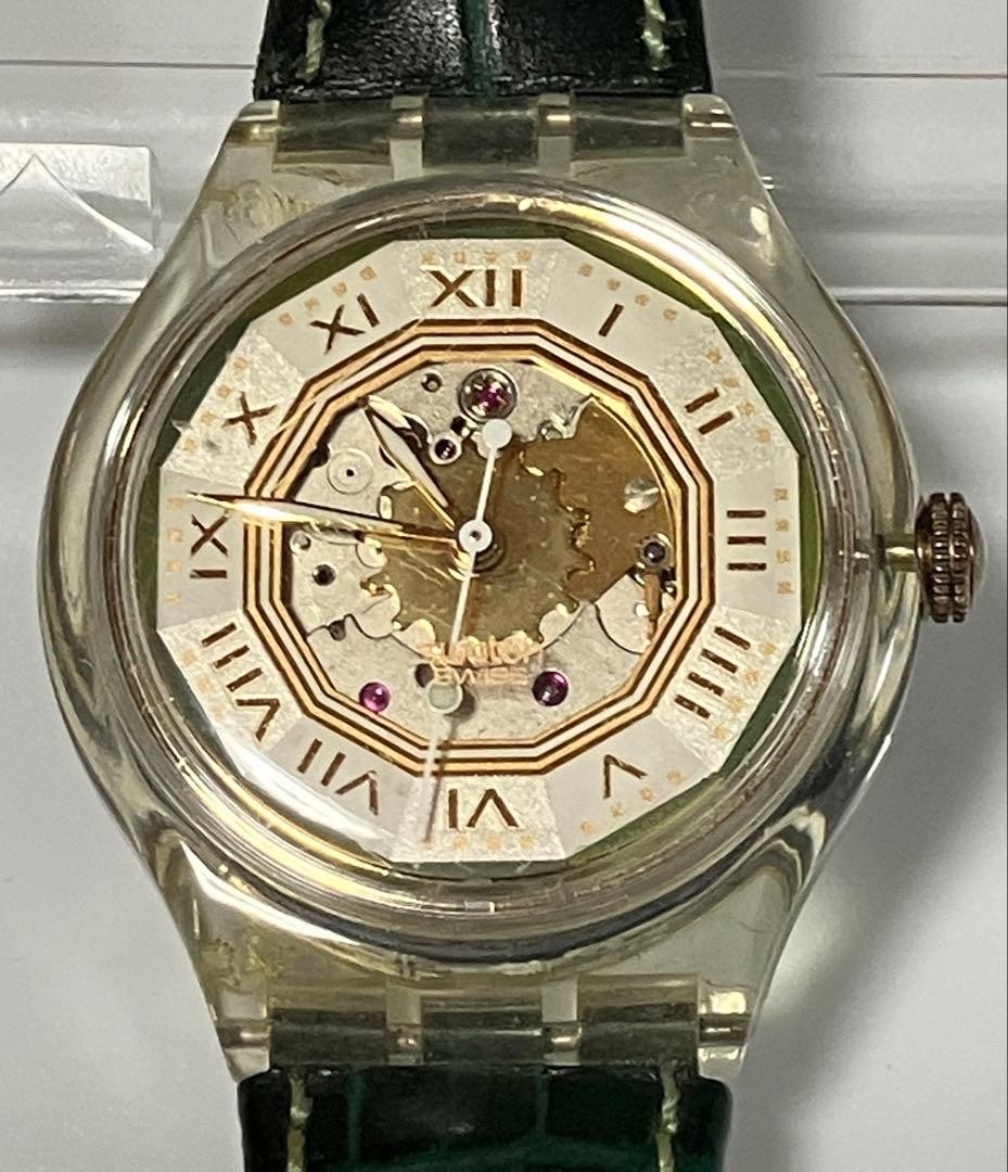 Swatch Automatic Wristwatch Roulette Skeleton Wat… - image 3