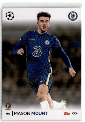 2021 TOPPS TOTAL FOOTBALL 1ST EDITION MASON MOUNT /100 #CC4
