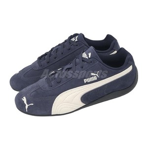 Puma Speedcat OG Navy White Men Unisex Casual Lifestyle Shoes 398846-38