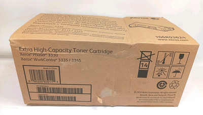 Xerox 106R03624 Extra High Capacity Black Toner Cartridge for Phazer 3330