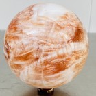 Natural Red Glue Flower Quartz Sphere Crystal Ball Healing 5320G — photo 2