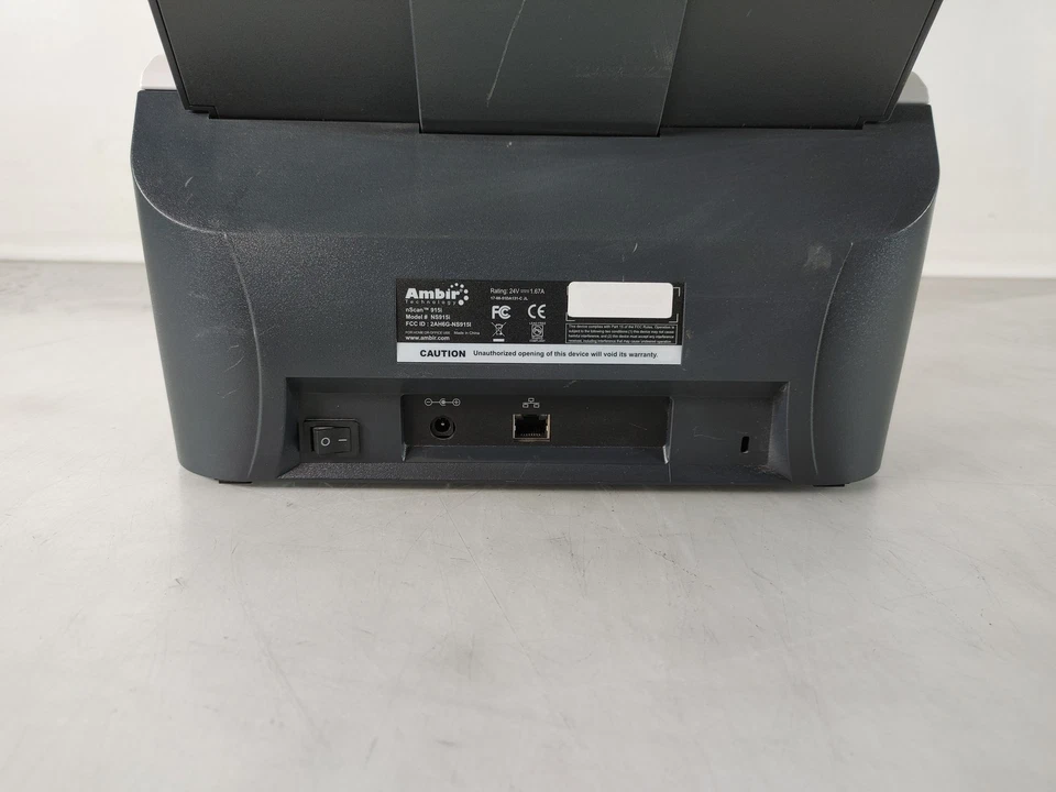Ambir nScan NS915i Network Document Wireless Scanner For Parts - Image 4 of 4