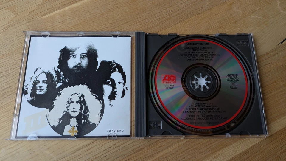 CD / Led Zeppelin - Led Zeppelin III/3, Atlantic Records - Bild 3 von 3