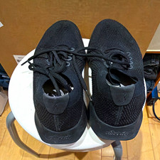 Allbirds Men  s Black Lace-Up Low Top Athletic Sneaker Shoes