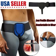 Hernia Support Belt Inguinal Groin Hernia Pain Relief Truss Brace For Men New