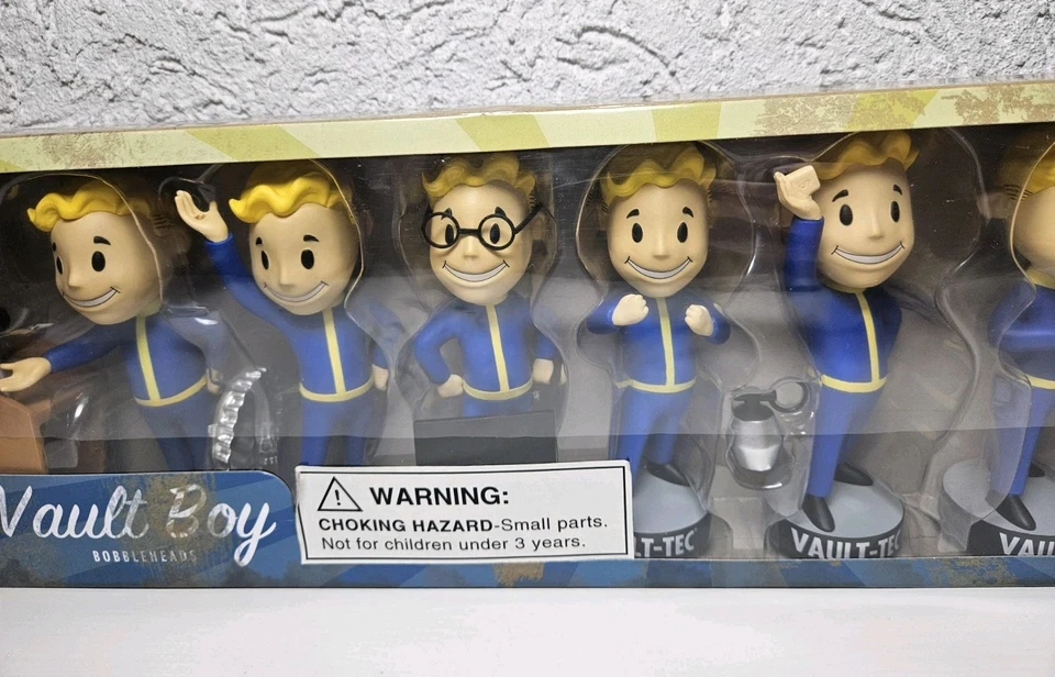 Fallout Vault Boy Bobbleheads Serie 2 7 Pack Collection Neu Sealed 2014 - Bild 3 von 4