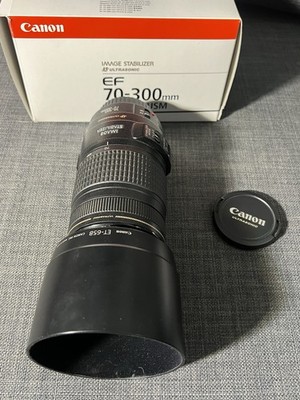 Canon EF 70-300mm 4-5.6 IS USM 箱付 Canon EF 70-300mm f/4.5-5.6 IS USM DO Lens for sale online