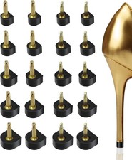 Heel Replacement Tips, 3 Colors to Choose, Durable Non-Slip High Heel Caps with