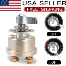 300A 12V High Current Master Battery Disconnect Switch Heavy Duty Power Cut Off