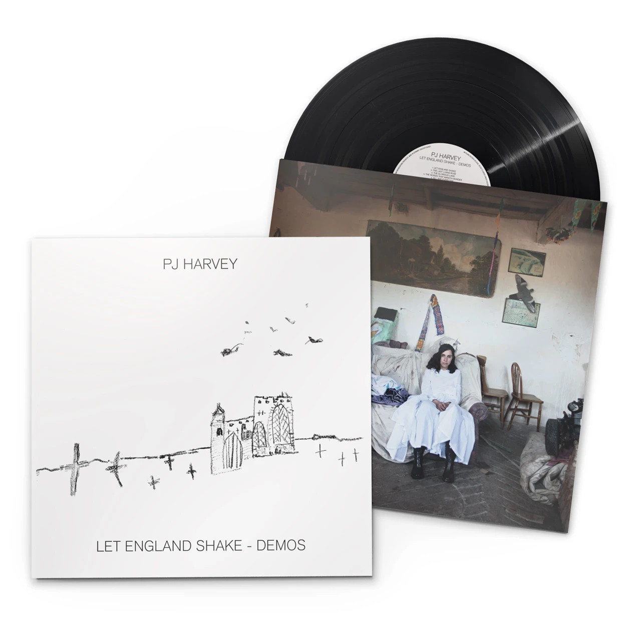 PJ Harvey Let England Shake (Demos) (Vinyl) 12"" Album (Limited Edition)