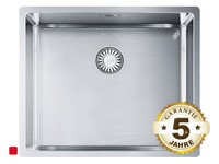 Franke Box BXX 110-50 Edelstahl-SpüLe Glatt SpüLbecken Unterbau KüChenspüLe 60Cm