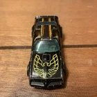 1977 HOT WHEELS HOT BIRD PONTIAC FIREBIRD TRANS AM BLACK 1:64 DIECAST
