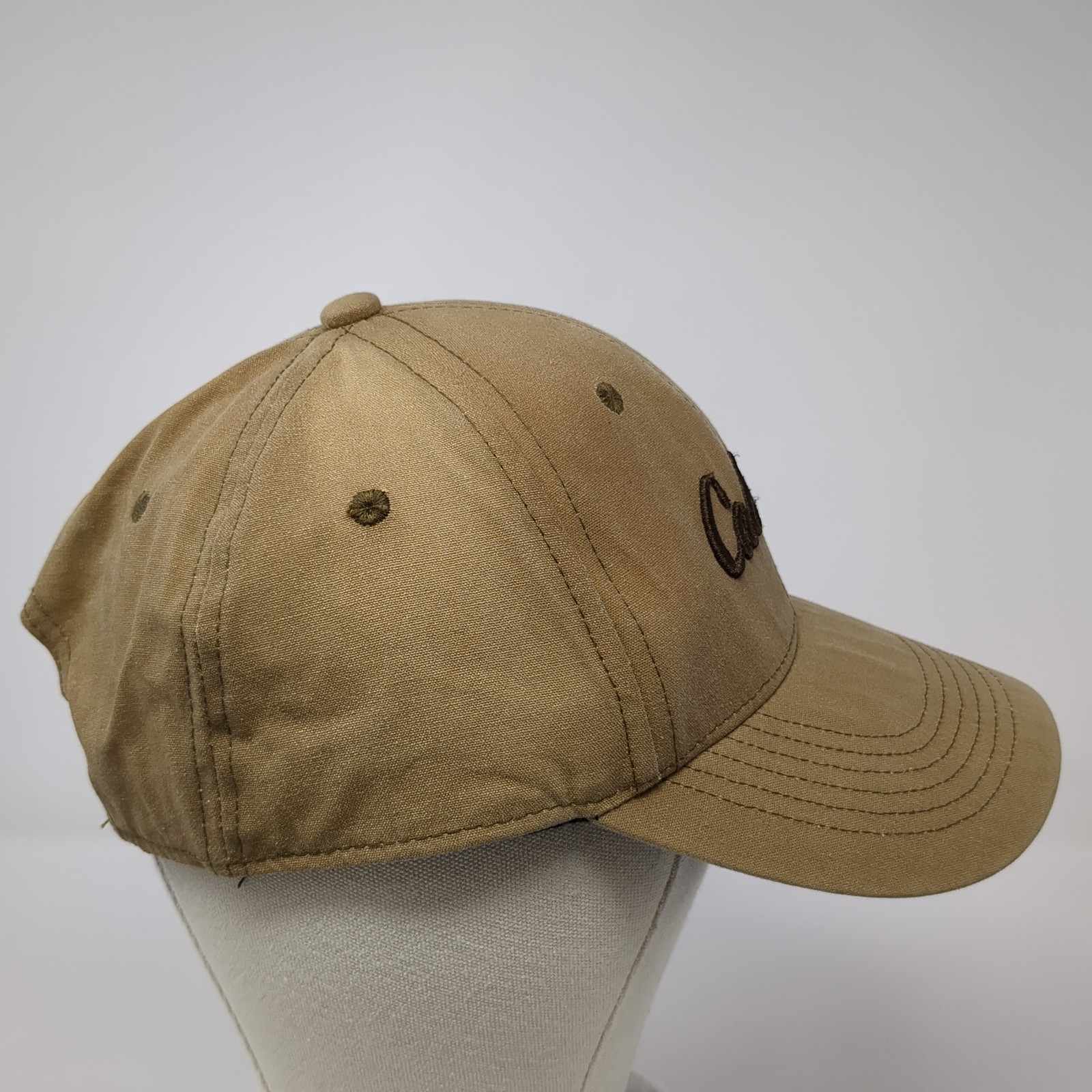 Cabela's Snapback Hat Brown Solid One Size Adjust… - image 5