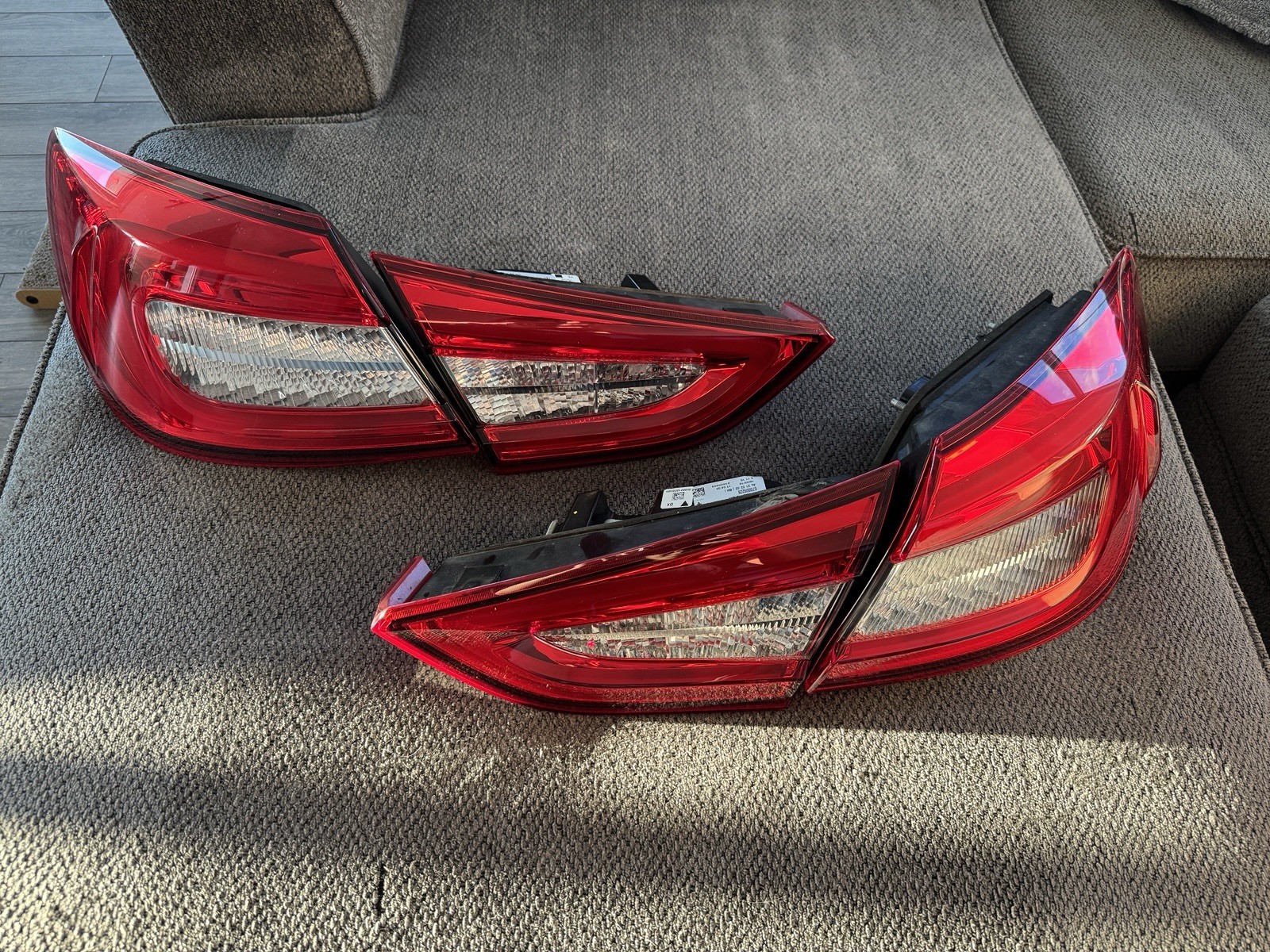 4X MASERATI QUATTROPORTE LEFT RIGHT INSIDE AND OUT TAIL  LIGHTS FOR 2014-2020OEM