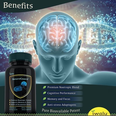 La Mejor L-teanina Y GABA, iwalu NEUROGUARD | *ENVÍO RÁPIDO Y GRATIS* Mismo Día