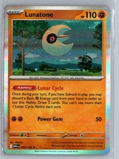 Lunatone 074/132 Pokemon TCG Mega Evolution HOLO