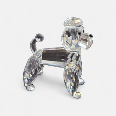 Swarovski Crystal Figurine Poodle 167571 Excellent 2