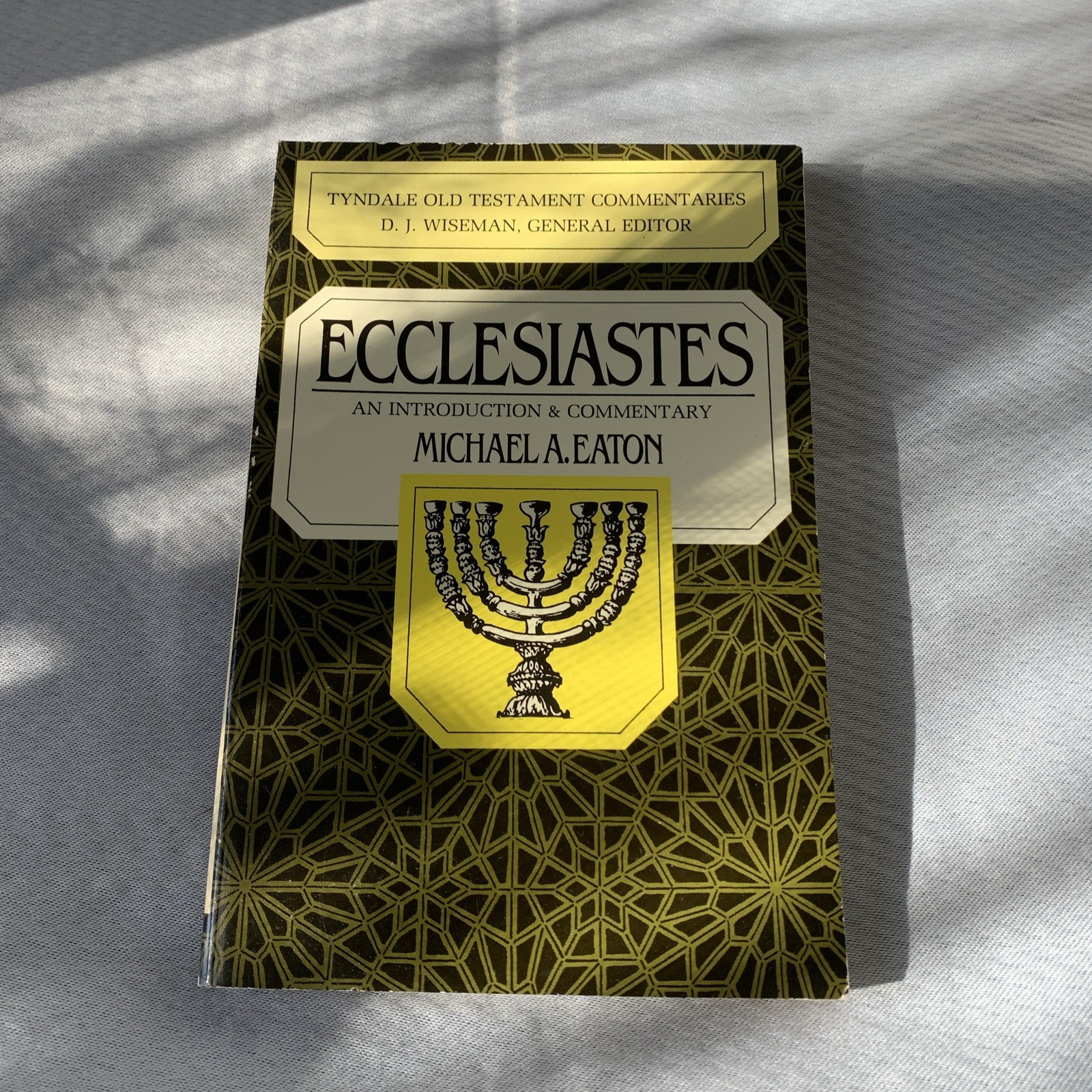 Ecclesiastes (Tyndale Old Testament Commentaries), Eaton, Michael A.,
