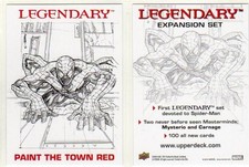 Promo CCG- Legendary Expansion Set (Marvel 2014) Paint The Town Red Spider-Man
