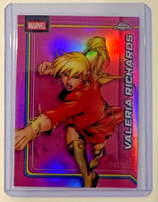 2026 Topps Chrome Marvel Valeria Richards #186 Pink Refractor /250