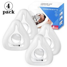4Pack Fit Large NEW AirFit F20 Full Face Cushion, Compatible with Original Frame