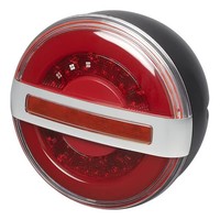 Pro Plus RüCkleuchte 12/24V 3 Funktionen Mit Blinklicht, Led, 140Mm