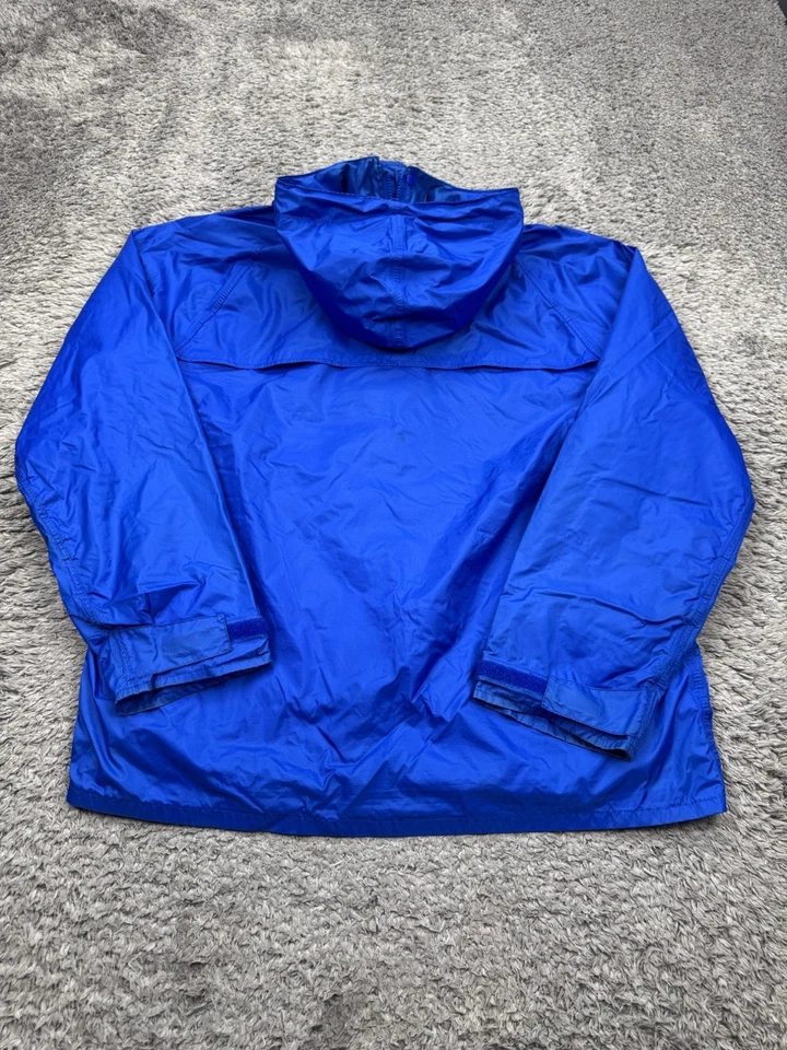 Chaqueta WearGuard Hombre Grande Azul Super Weartex Malla Forrada Con Capucha Trabajo Lluvia Abrigo Foto 2 de 4