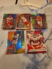 Cheifs Silver Rookie Refractor Lot X5 Travis Kelce, Worthy, Pacheco Non Auto 
