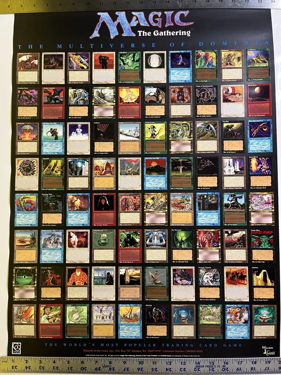Magic The Gathering Poster | eBay