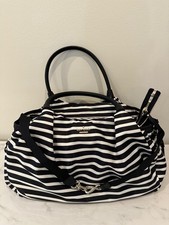 Kate Spade Nylon Diaper Bag Stripe Includes Changing Mat
