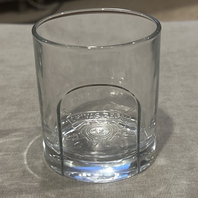 Chivas Regal Blended Scotch Whiskey Lowball Cocktail Glass Etched Logo