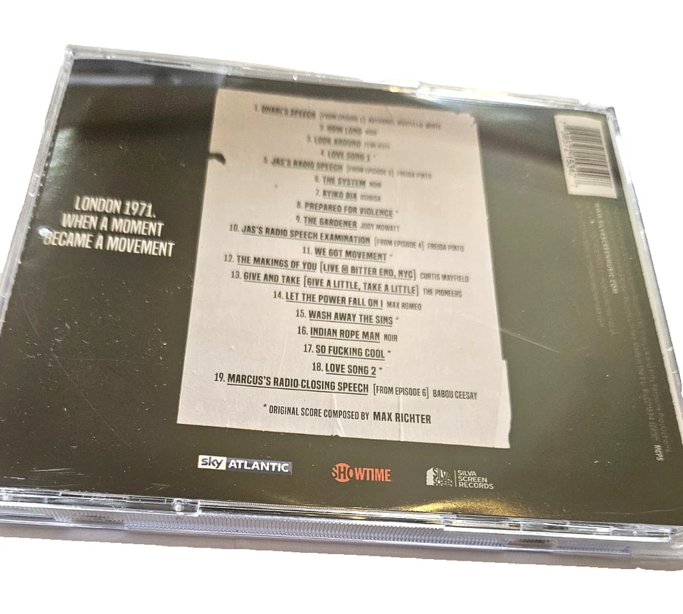 MAX RICHTER/VARIOUS ARTISTS  - GUERILLA ( SILVA SCREEN RECORDS 2017 CD) - Image 2 of 2