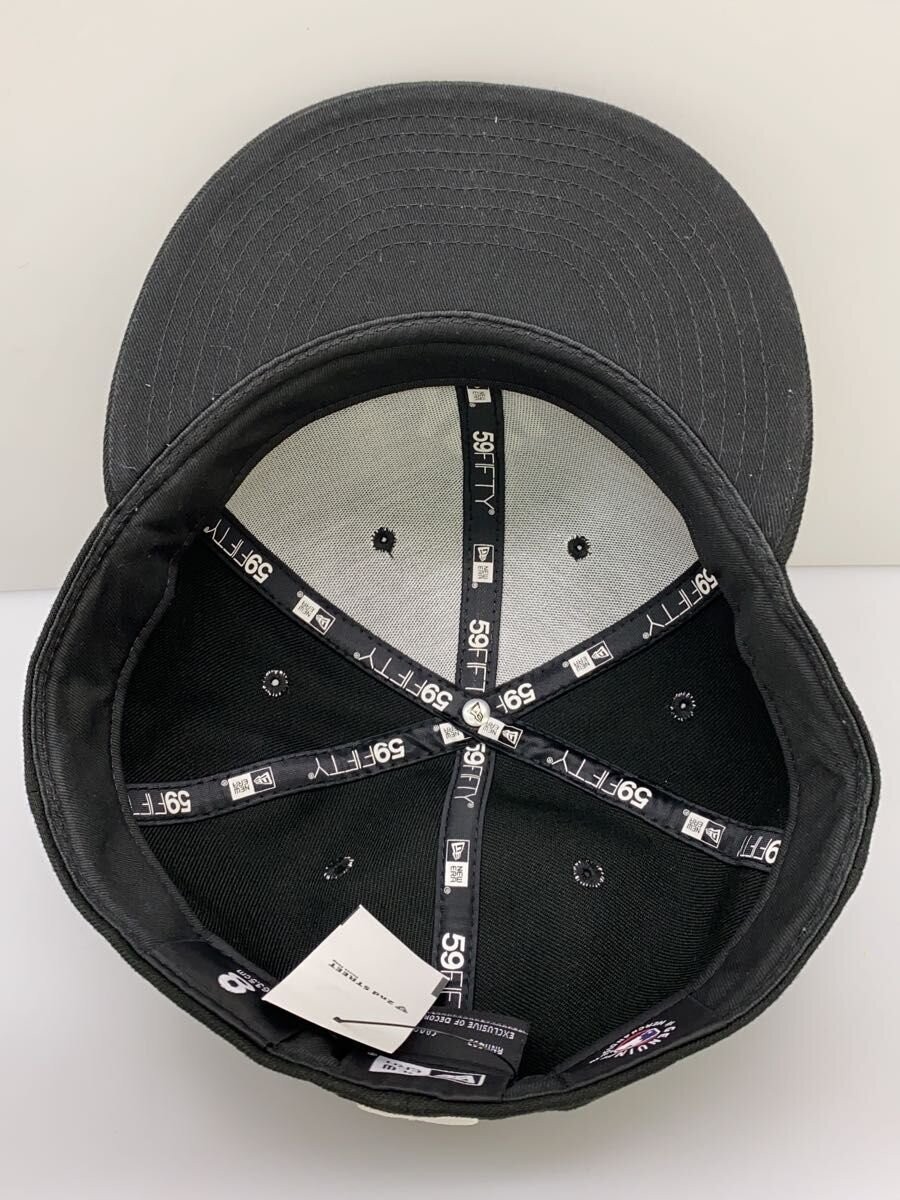 New Era Cap Polyester Blk Solid Men's Straight Ca… - image 4