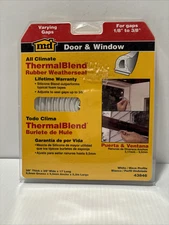 MD All Climate ThermalBlend Rubber Weather seal For 1/8” To 3/8” (b74)