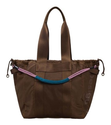 Desigual Neo Grunge Sula Shopping Bag Shopper Tasche Brown dunkelbraun Neu