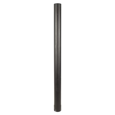 Exhaust Stack Pipe Replacement for Universal 4'' x 60'', Straight Black