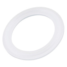 Silicone Rubber Gasket Industrial Flange O-Ring for 1.5 Inch Clamp White