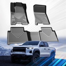 SSESS Car Floor Mats for Chevrolet Chevy Colorado/GMC Canyon Crew Cab 2023 20...