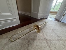 Kanstul Model 760 Bb/F Tenor Trombone F Attachment Large Bore 8" Protec Case