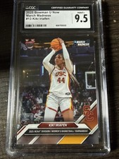 2025 Bowman U Now - Kiki Iriafen #13 March Madness Basketball Card CGC 10