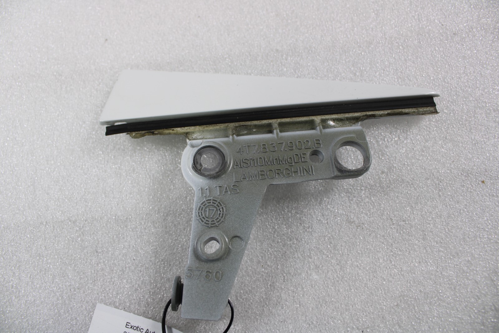 Lamborghini Huracan, LP610, 580, RH, Upper Door Fin, Used, P/N 4T7837902B