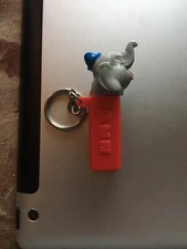 RARE 1998 Basic Fun Miniature ELEPHANT PEZ DISPENSER Keychain