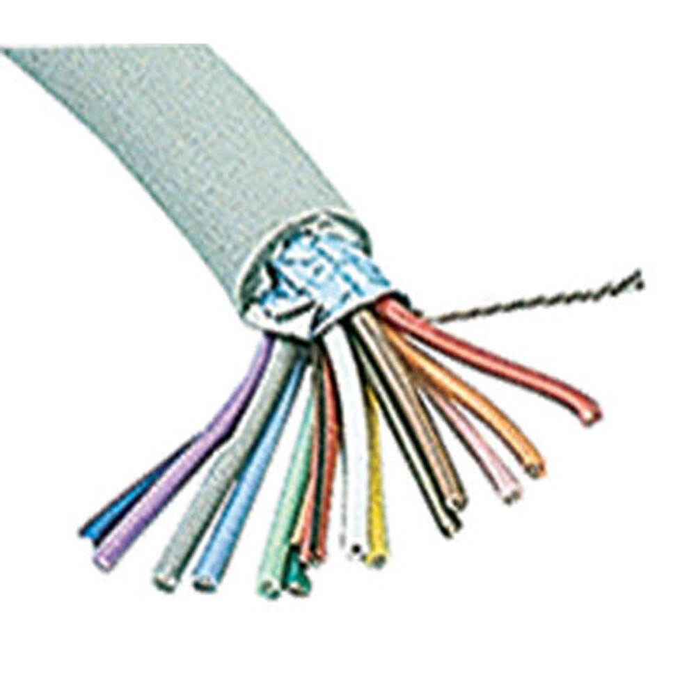 4-Conductor Shielded Gray Stranded Cable 100 Feet | eBay